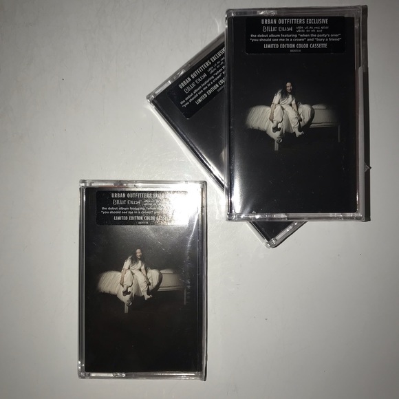 Billie Eilish Exclusive Orange Cassette Tape - Picture 4 of 4